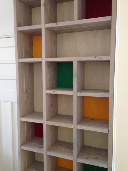 Boekenkast steigerhout -RichArts Boekenkast steigerhout -RichArts